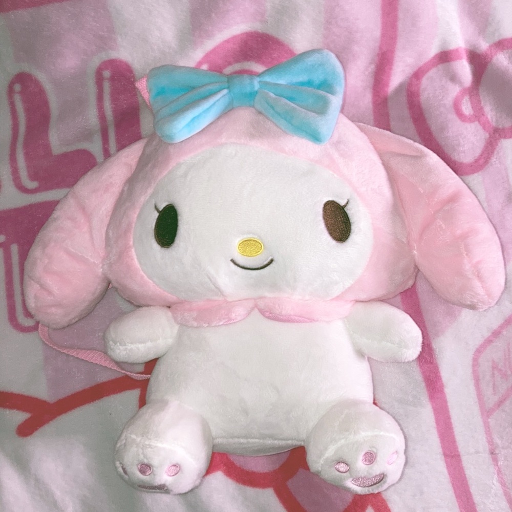My Melody Plush Character Backpack